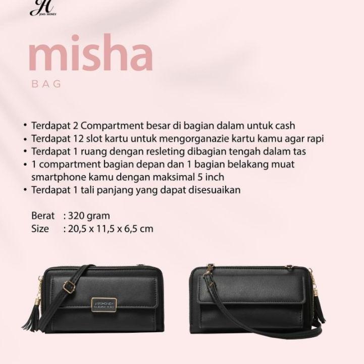 Serbuuuu.. Misha Mini Bag Jims Honey Tas Selempang Wanita Jims Honey