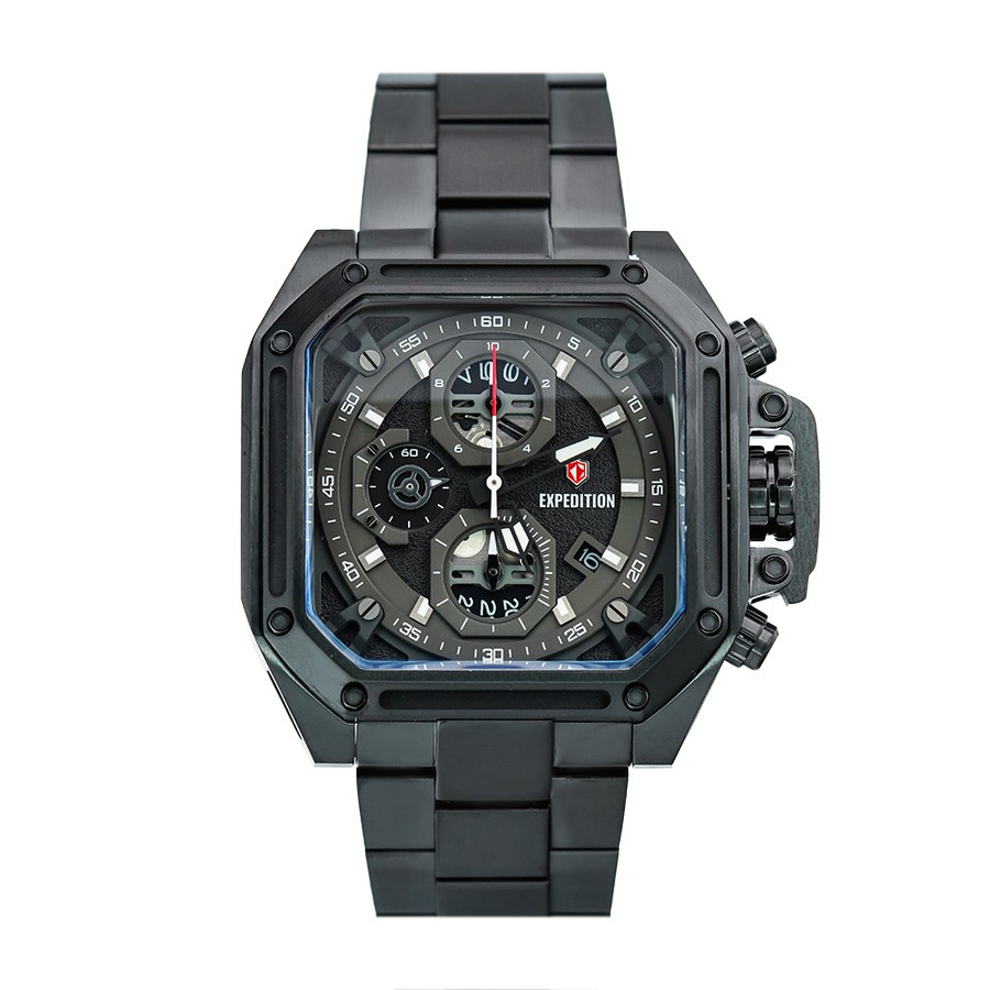 JAM TANGAN PRIA EXPEDITION E 6812 E6812 RANTAI ORIGINAL GARANSI RESMI 1 TAHUN
