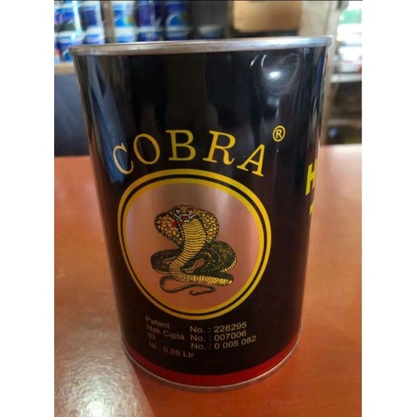 TINER COBRA HITAM  / PENGENCER CAT DUCO 1 LITER tiner kobra tiner kobra hitam