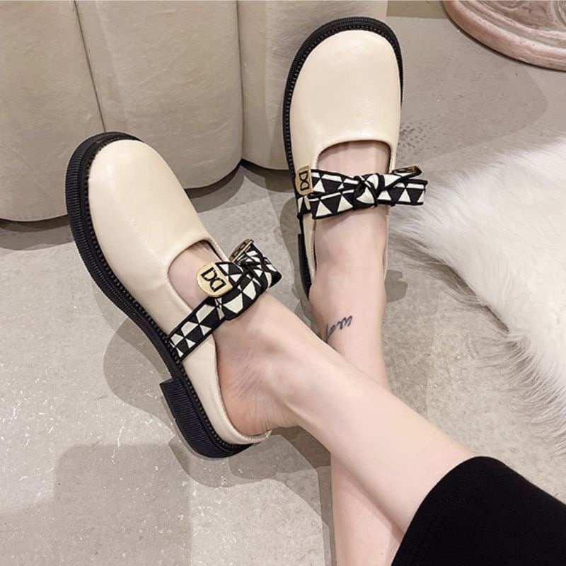 DDS20001 Sepatu Wanita Slip On Fashion Import TRRB Ready Jakarta Bisa COD (With Box)