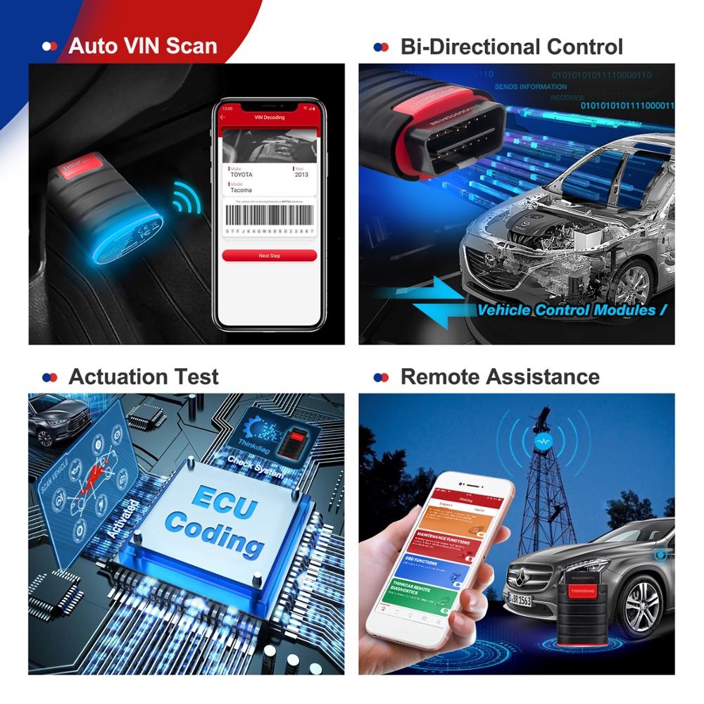 Thinkdiag Pro OBD2 Scanner Mobil Full Software Untuk Semua Merk Mobil