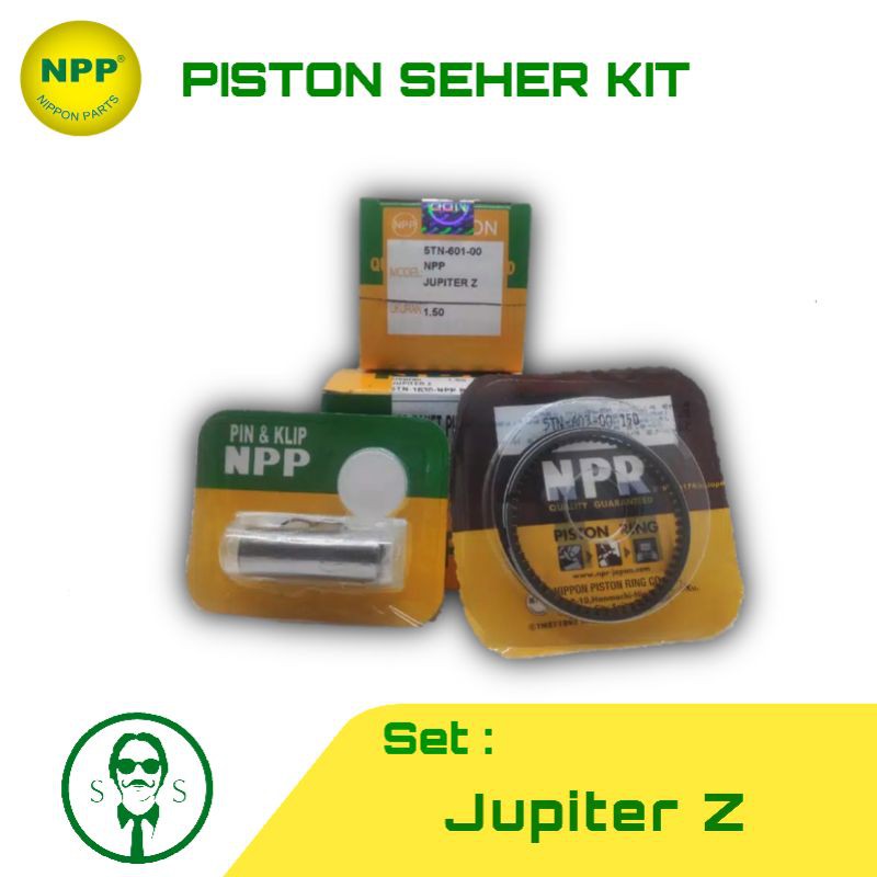 NPP Piston Seher Kit set Jupiter Z OS OverSize Standar STD 25 50 75 100 125 150 175 200-2