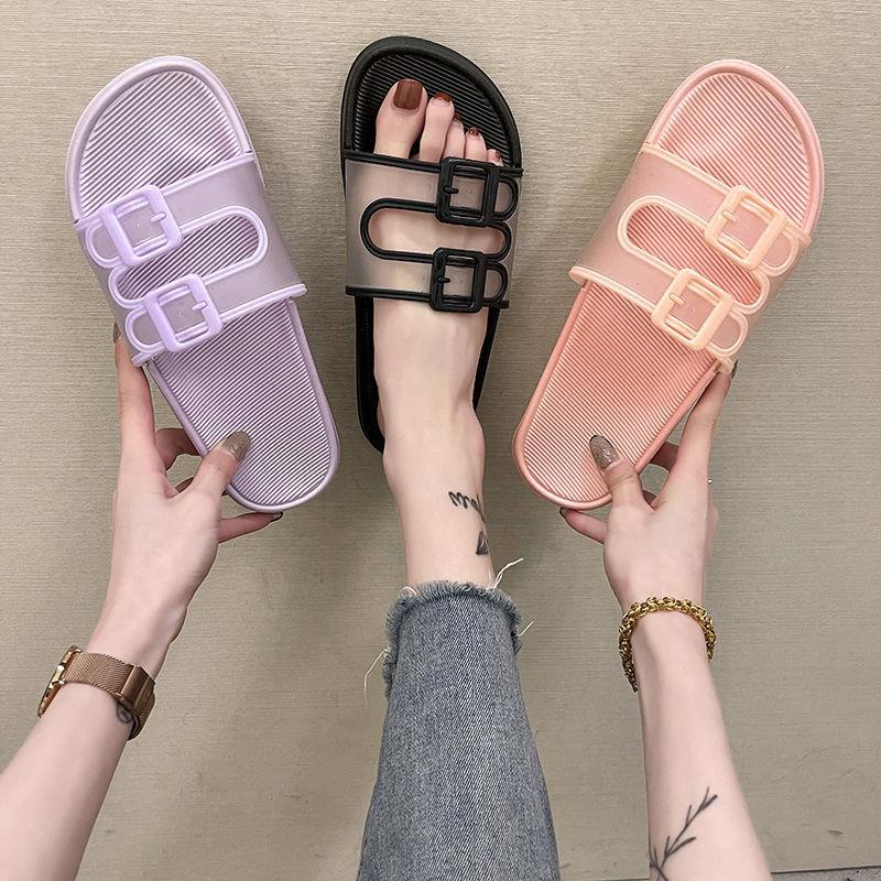 GO! SW637 Sandal Wanita Karet Jelly Belance Wanita Import sendal Slop EVA Empuk Anti Licin cod