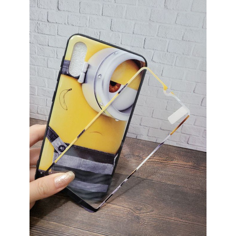 AD Antislip Disney +Tempered Glass Redmi 7 Redminote 7 Redmi 6pro Redmi 5plus Focophone F1