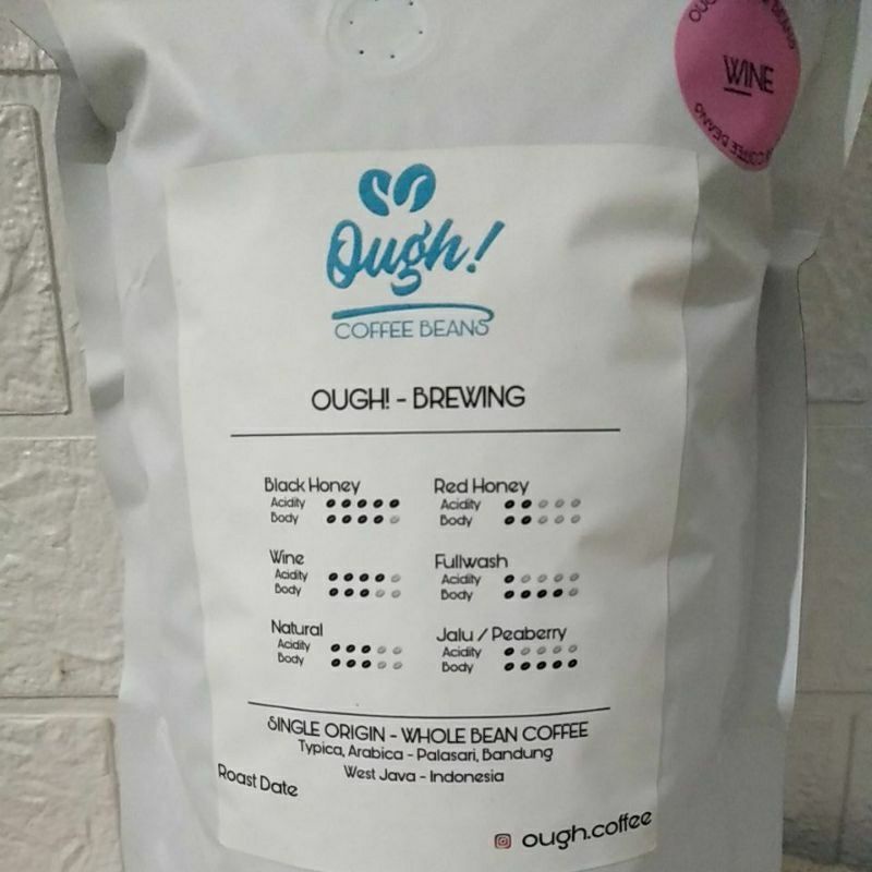 

Kopi arabika jawa barat palasari wine 1 kg ough coffee