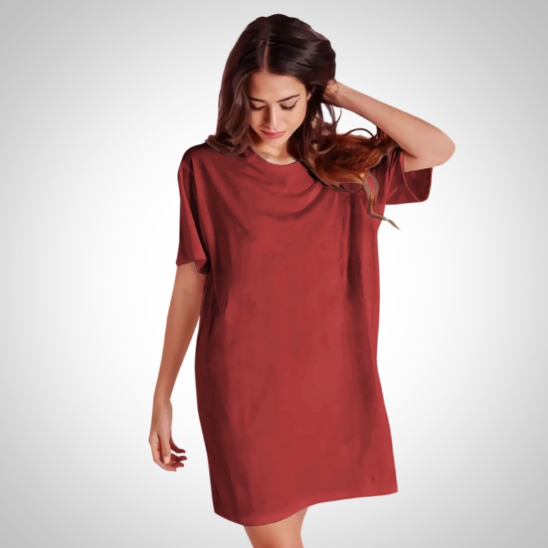 Kaos Oversize Wanita kaos Polos Jumbo Cotton Combed 30s