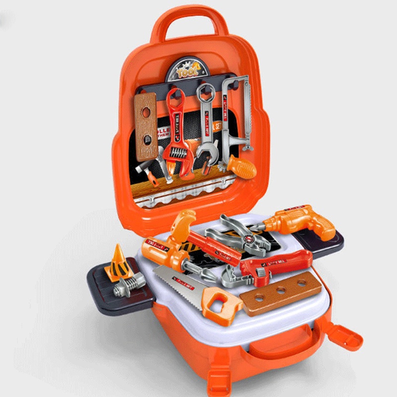 Mary Toddler Tool Set Anak Alat Set Dengan Bor Mainan Elektrik Kotak Perkakas Untuk Balita