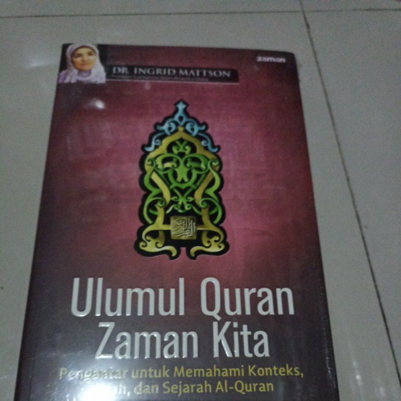 buku ori ULUMUL QUR AN ZAMAN KITA