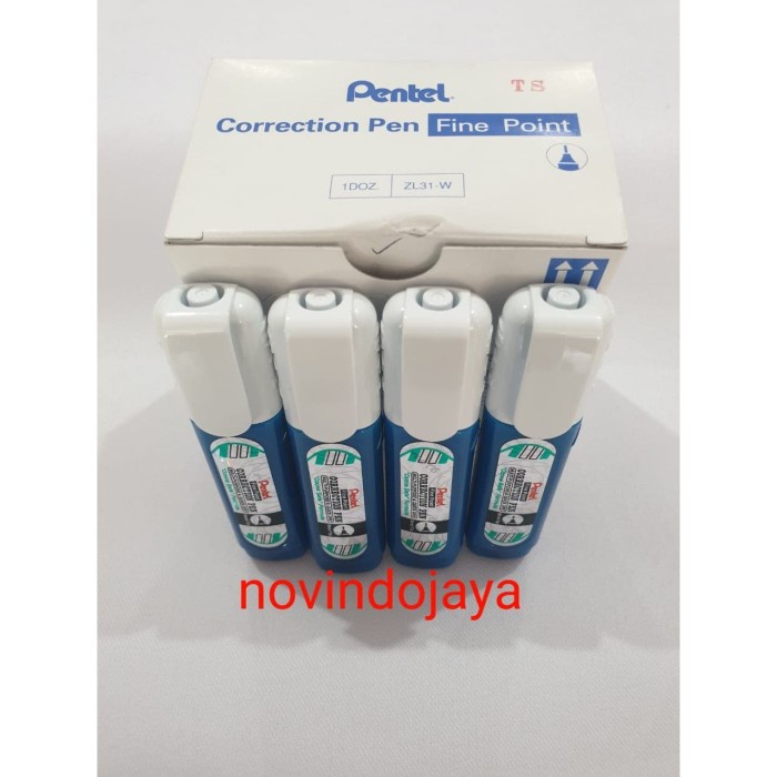 

Eklusif Correction Pen - Tip Ex Cair Pentel Fine Point Zl31-W Terlaris