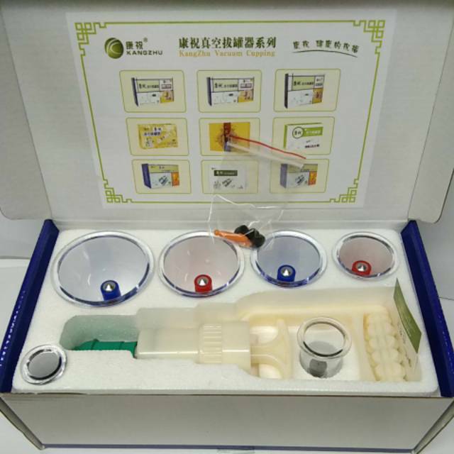 Cupping Bekam Kangzhu isi 6 Kop Bekam Kop Terapi Bekam Alat Bekam
