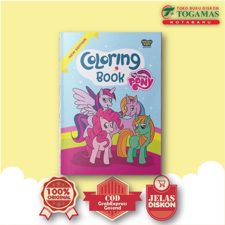 COLORING BOOK MY LITTLE PONY (NEW EDITION)