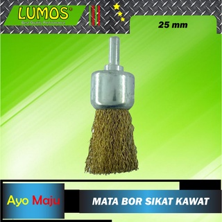 Mata Bor Sikat Kawat 25 MM wire End Brush #1