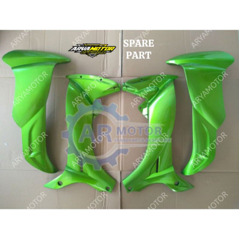 Cover Sayap Luar Dalam Yamaha Jupiter Z Burhan / Jupiter Z Warna Hijau