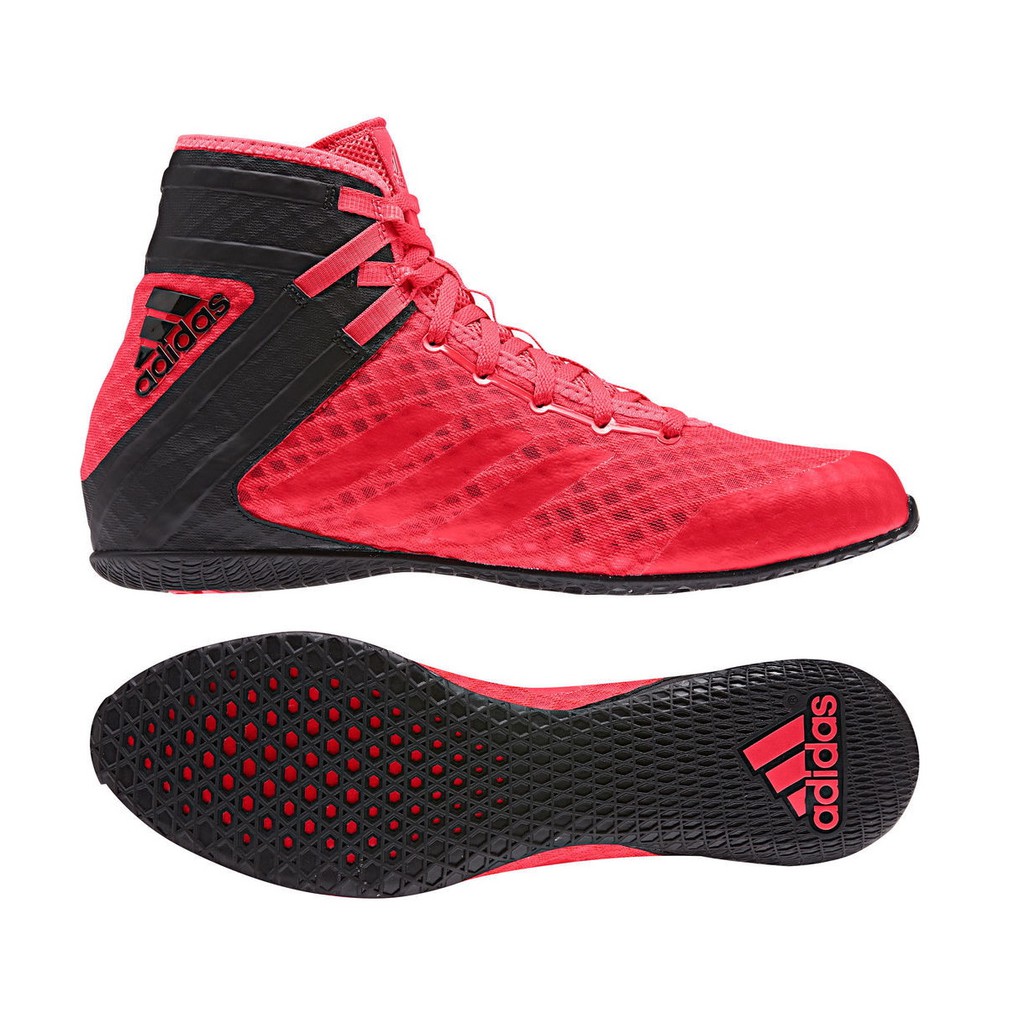 Adidas Boxing Shoes / Boot - Speedex 16.1 Red - Sepatu Tinju Merah