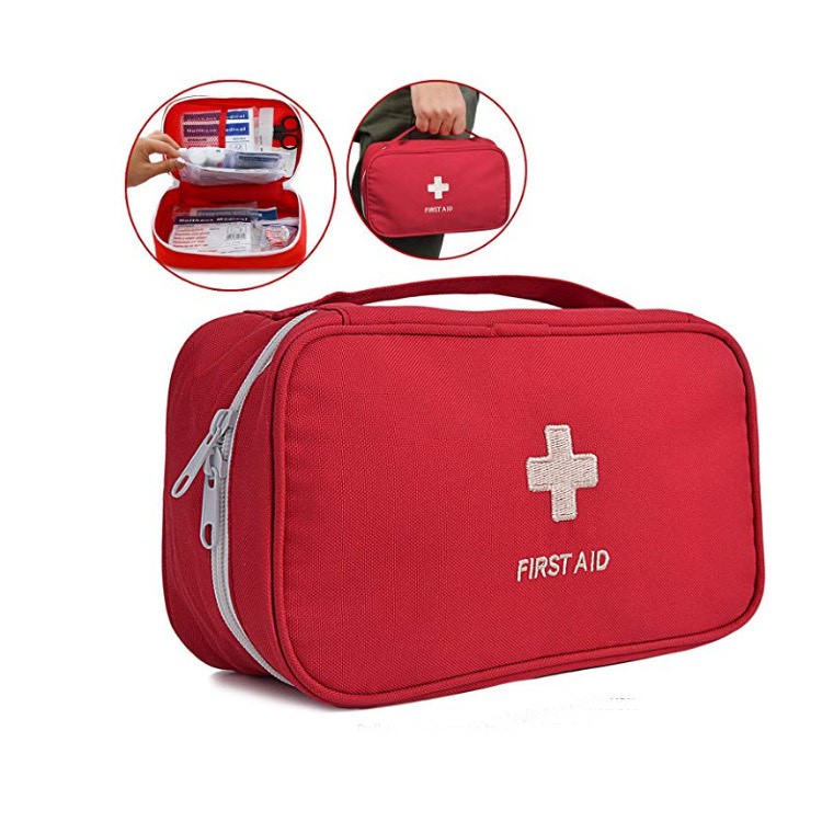 Tempat Obat P3K / Medicine Bag Organizer / First Aid Pouch SIZE L J37