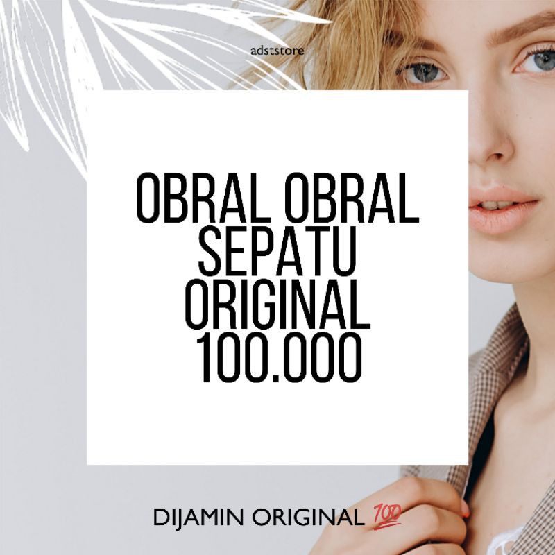 OBRAL OBRAL SEPATU ORIGINAL 100%