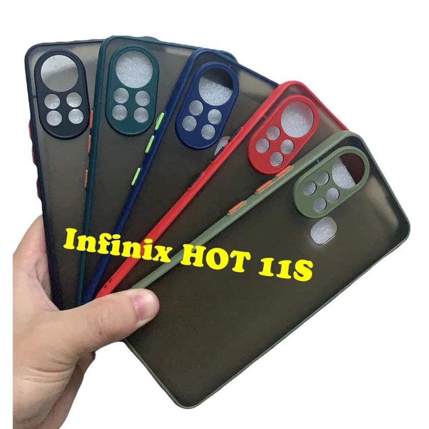 Case Handphone Keren For ( Infinix Hot 11S 11S NFC ) Case Dove Aero Matte Transparan Soft Fuze Frosted Karet Silikon - PGC SHOP