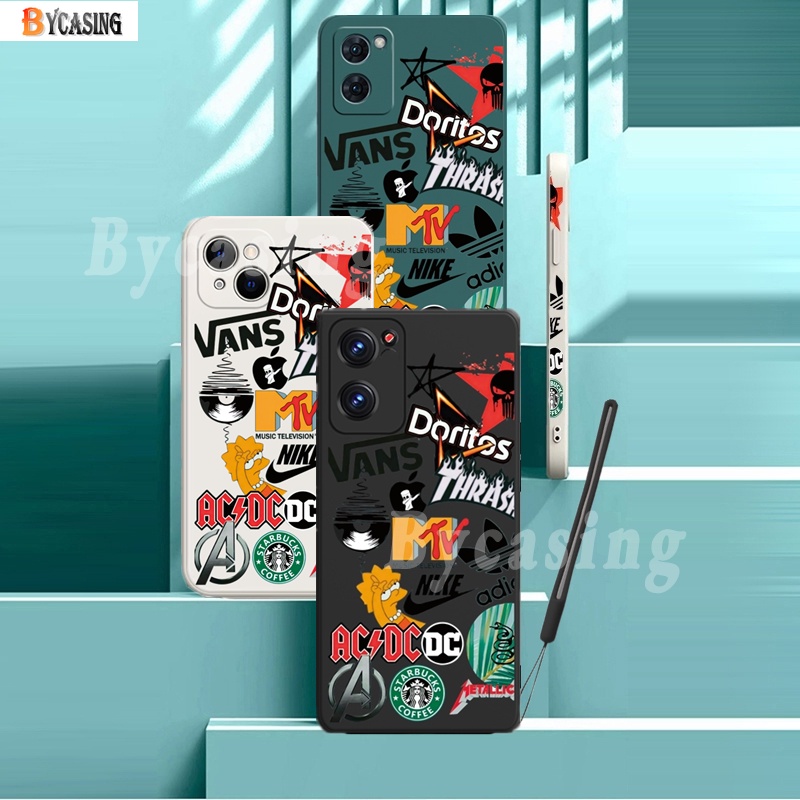 Soft Case Bahan Karet Dengan Tali Pergelangan Tangan Untuk OPPO A57 2022 A55 A95 A16 A16k A12 A5S A7 A54 A15 A53 A74 A1K F9 RealmeC21Y C35 C25Y C2