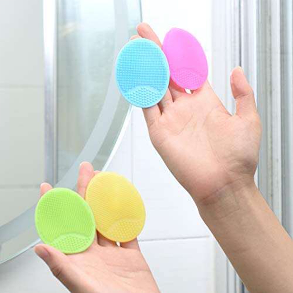 Silicone Facial Pad Brush Sikat Pembersih Wajah Silikon