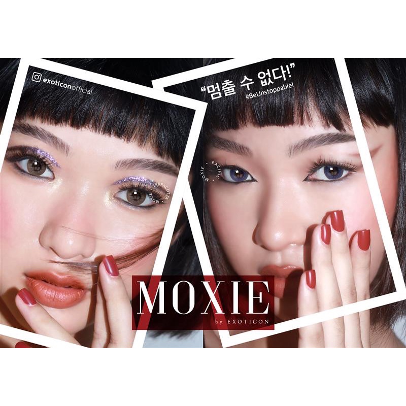 softlens warna moxie diameter kecil lembut