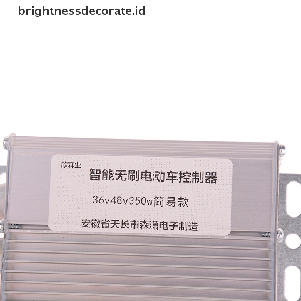 Motor Controller Brushless Dc 36v / 48v 350w Untuk Skuter Sepeda Elektrik