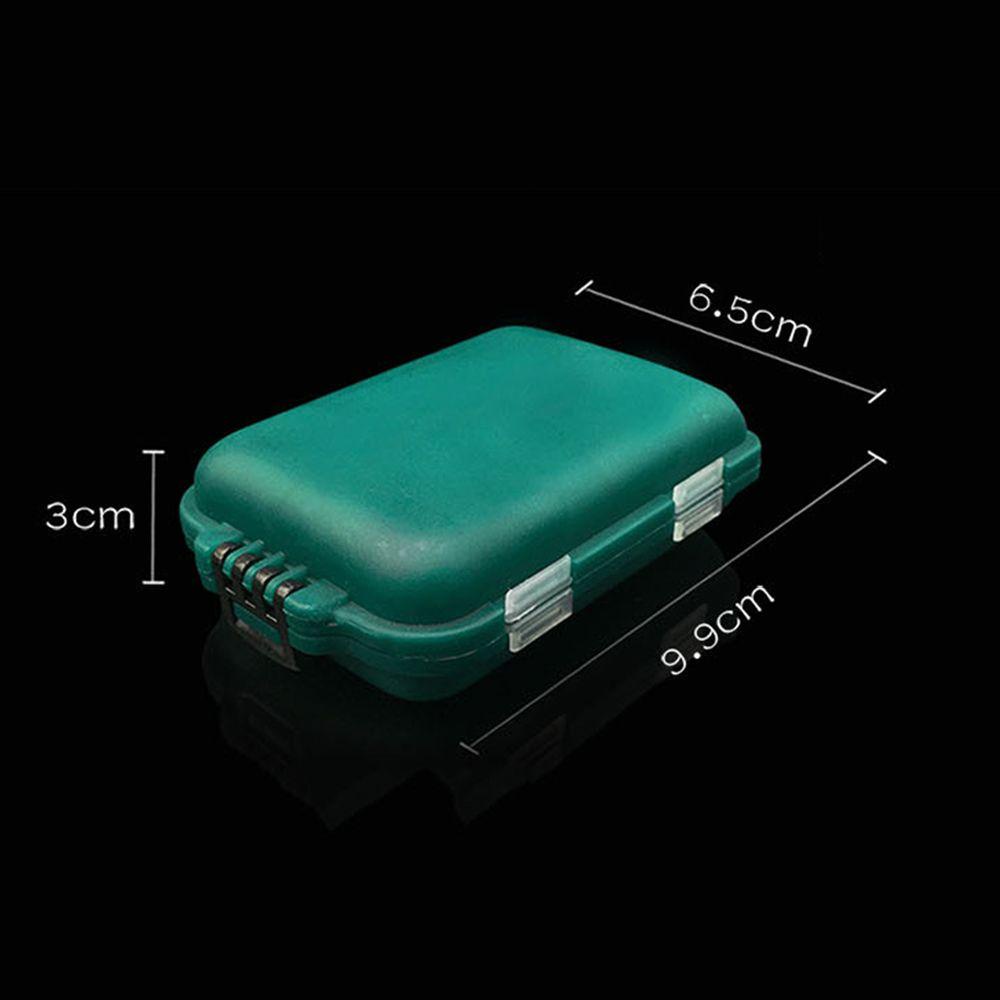 Lanfy Fishing Tackle Boxes Portable Aksesori Square Tool Fishhook Box