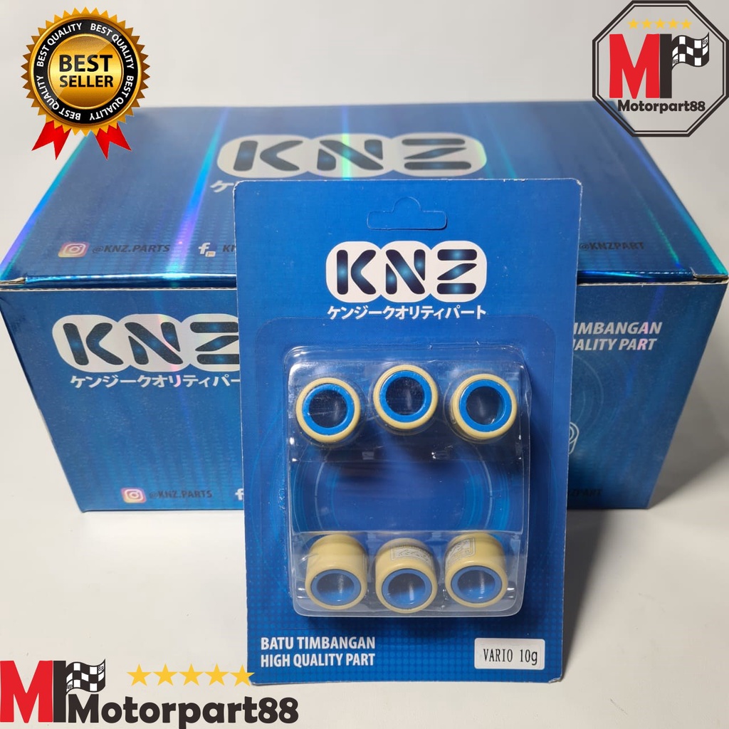 ROLLER ROLER KNZ RACING VARIO110 BEAT FI POP ESP STRET 7 8 9 10 11 12g SCOOPY FI ESP SPACY FI