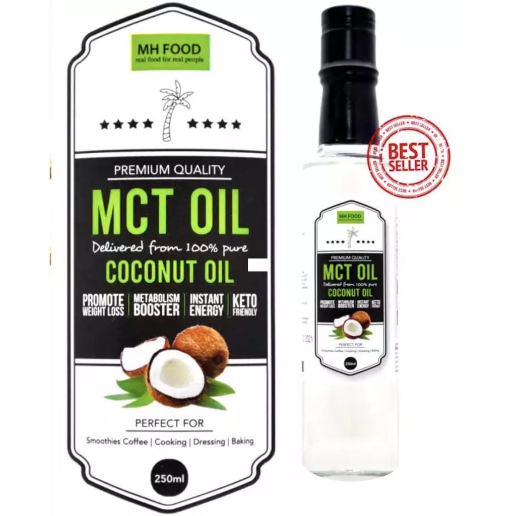 MH Food MCT Oil 100% Pure 250ml