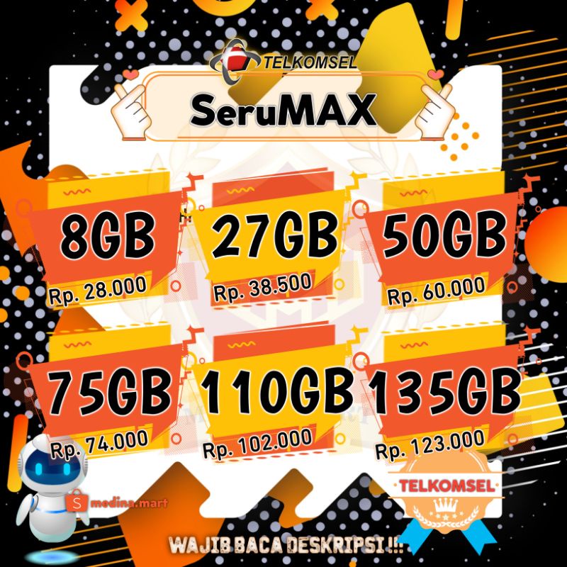 INJECT GIFT KUOTA DATA TELKOMSEL SERUMAX UNLIMITED WAJIB CEK NOMOR