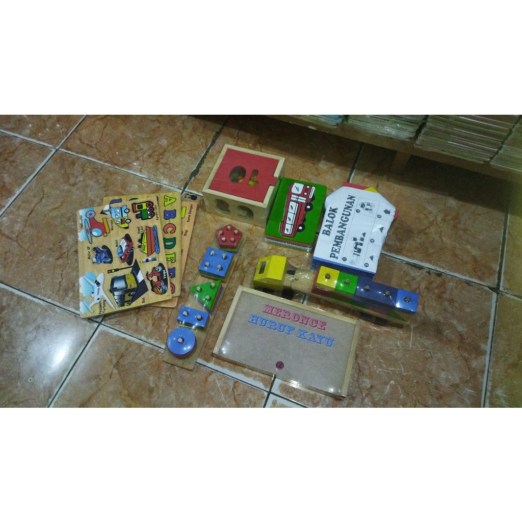

APE Alat Peraga Edukatif PAUD TK Paket Murah [500 ribu]