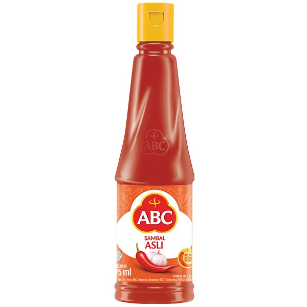 

ABC Sambal Asli Pet 275 Ml