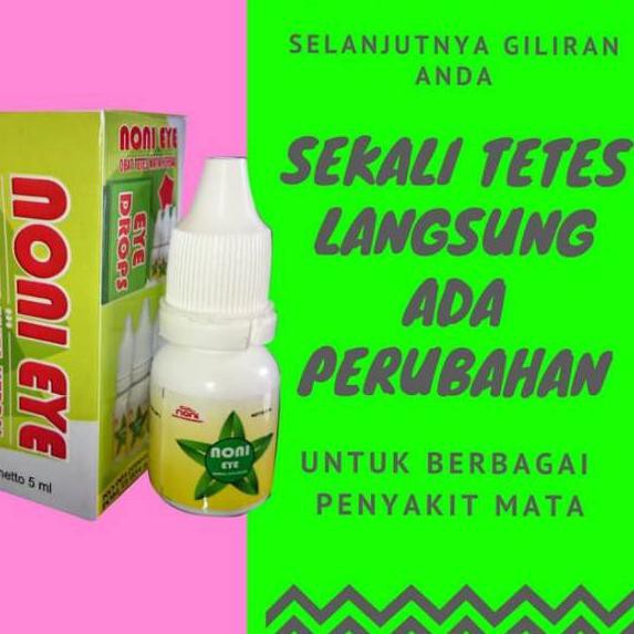 HOT Product NONI EYE OBAT TETES MATA HERBAL MATA MINUS KATARAK GLAUKOMA COD