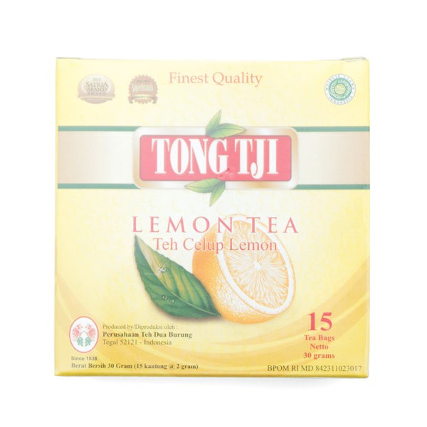 

TONG TJI Lemon Tea 30gr - Teh Rasa Lemon Kantong 15 x 2gr