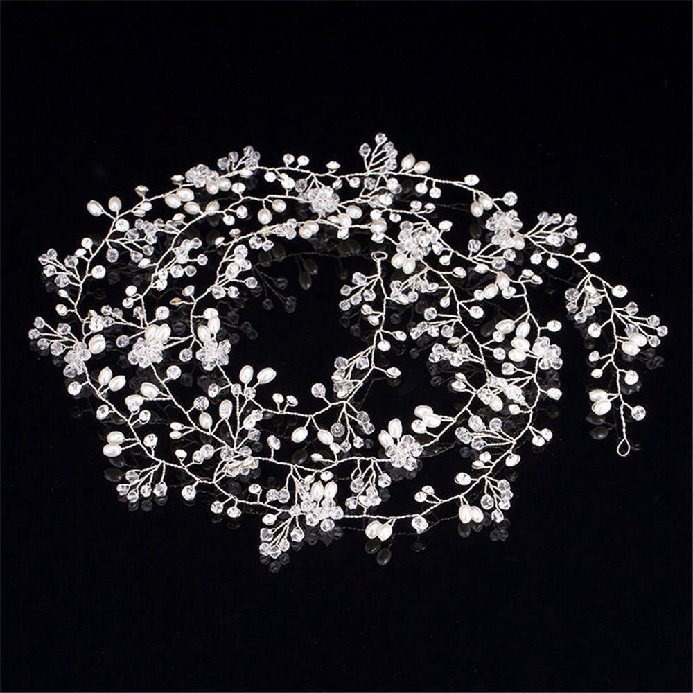 Ladies Charming Crystal Pearl Flower  Hair Clips / Women Elegant Wedding Bridal Snap Barrette Hair pins / Diamond U-type Desgin Hair Sticks / Girls Wedding Trendy Hair Accessories