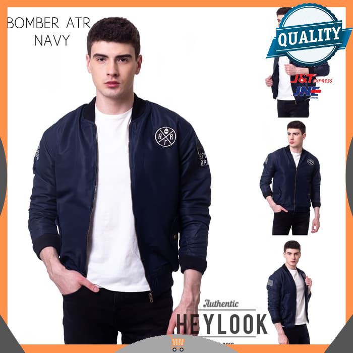 JAKET BOMBER BOLAK BALIK PARKA PRIA PARASUT ORIGINAL HEYLOOK PREMIUM ITM 241