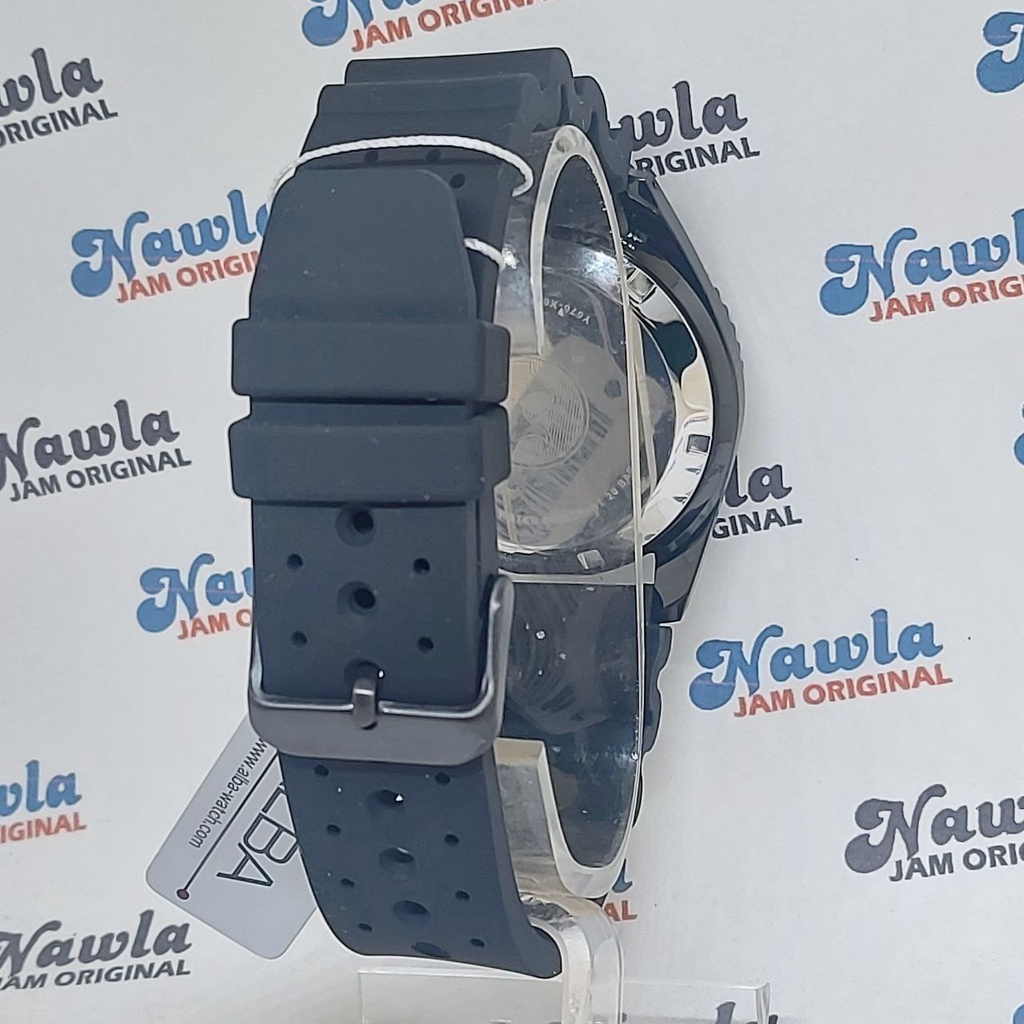 Alba Automatic AL4297X1 Full Black - Jam Tangan Pria AL4297