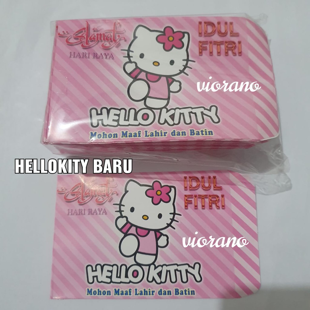 PROMO 100pcs Amplop Lebaran Idul Fitri 2022 Motif Karakter Anak Ukuran Sedang M