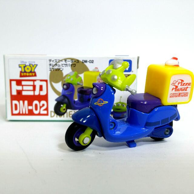 Tomica Takara Tomy Disney Motors DM-02 Chim Chim Alien Diecast Toy Story Car JP