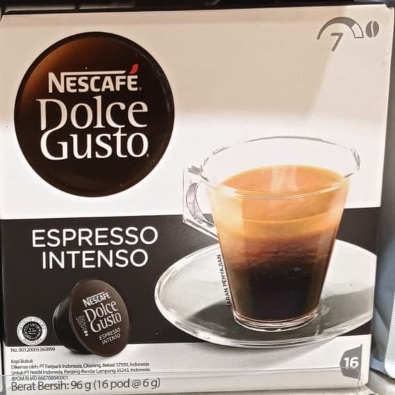 

Kopi - Nescafe Dolce Gusto Espresso Intenso 96Gr