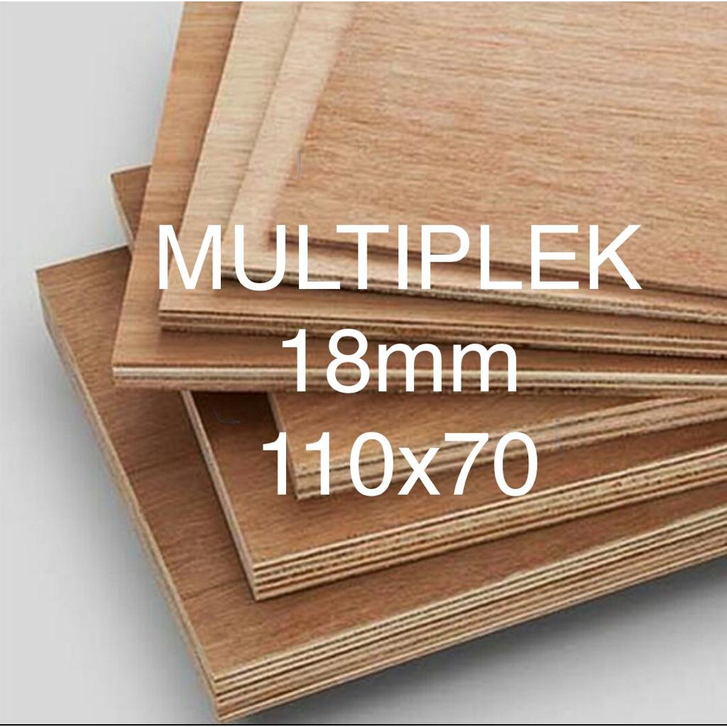 Triplek / Multiplek 18mm (110x70)cm, plywood 18mm