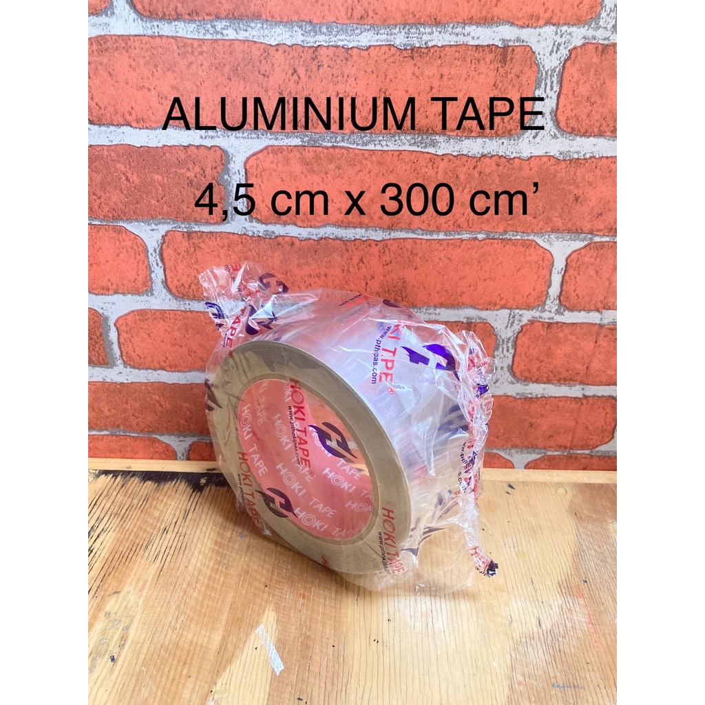 TAPE ALUMINIUM FOIL 2" 30 METER LAKBAN ATAP