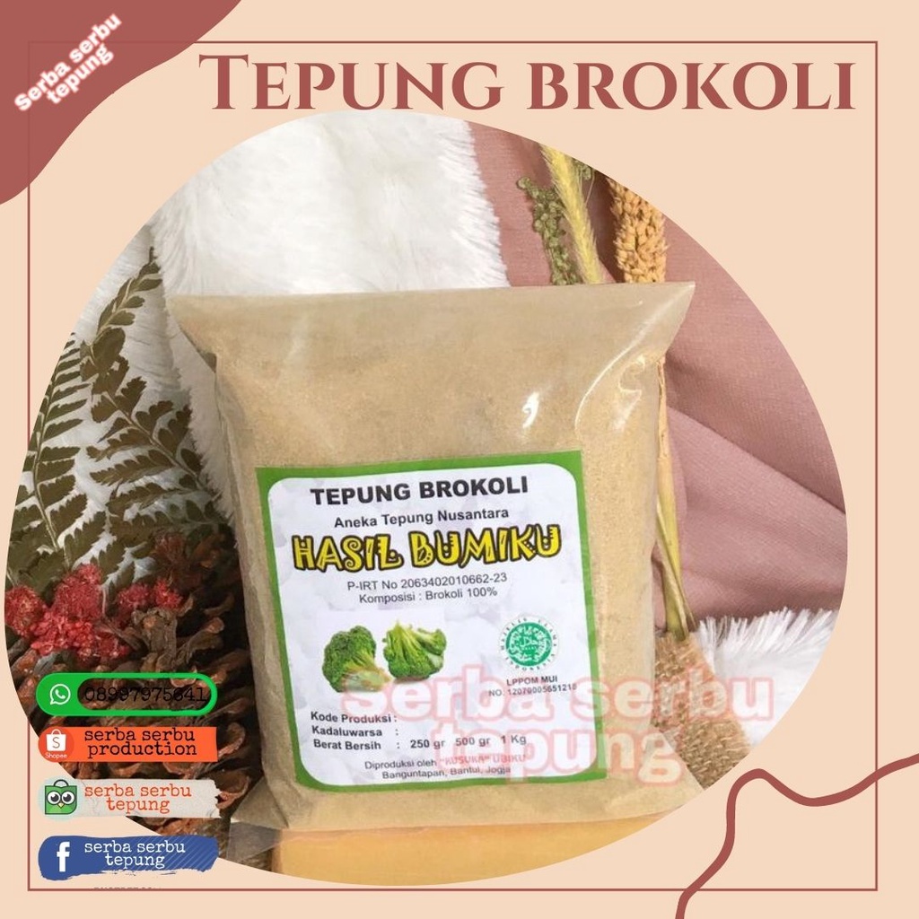 

Tepung Brokoli (1Kg)|brokoli|tepung sayur|free gluten|mpasi|mpasi organik|brokoli