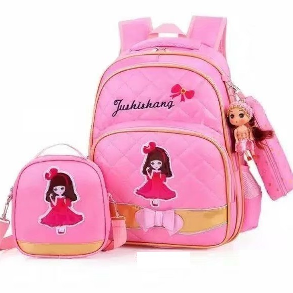 BDKR_TAS - (COD)Tas Ransel BIDADARI_Ratu/ Fashion Anak Sekolah 4 Warna Tas Anak sekolah SD Baby Bag Tas Ransel Anak Sekolah Karakter perempuan Tas Karakter Bidadari