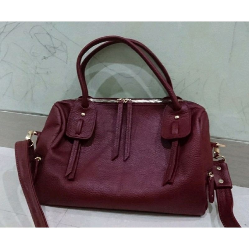 Tas Kulit Sapi Asli preloved