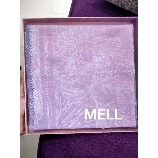 Buttonscarves El Mar Minorca Pinky sky Voal reguler preloved