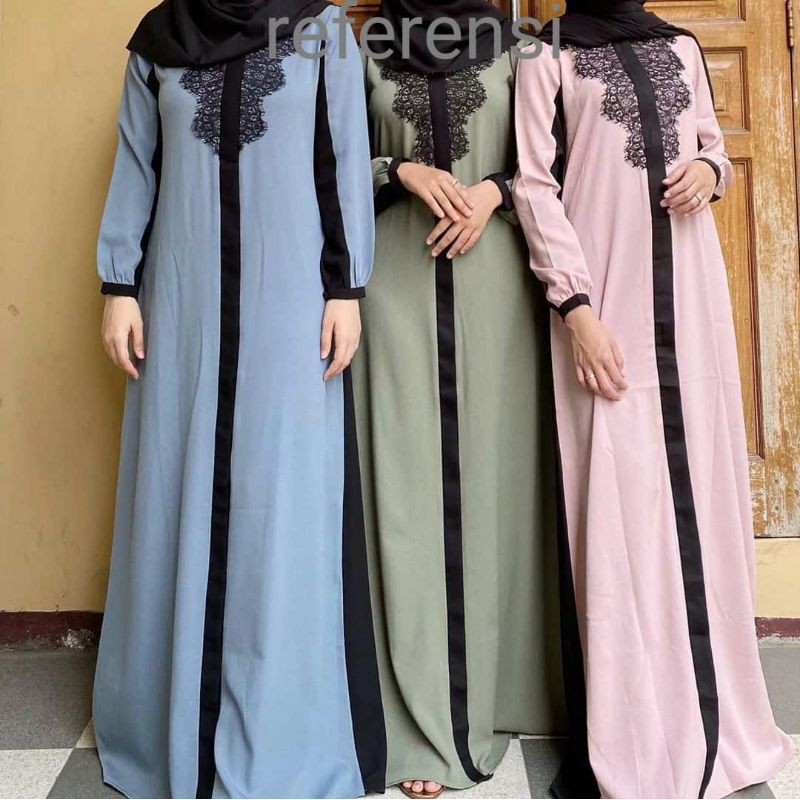 [COD] NAURA DRESS / REFERENSI FARA DRESS JAVINA / KALEELA.ID / NESSYA SYARI