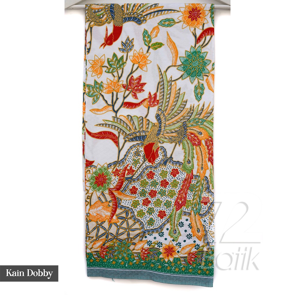KAIN BATIK PREMIUM Bahan Dobby Dobi Dobbi Dolbi Burung Warna Putih Hijau Merah Kuning 729734 Cap 72 Jarik Jarit Samping Kebat Panjang Batik Dobby Modern Premium Bahan Seragam Batik Pernikahan Kantor Keluarga Murah Kamen Jadi Batik Bali Lembaran