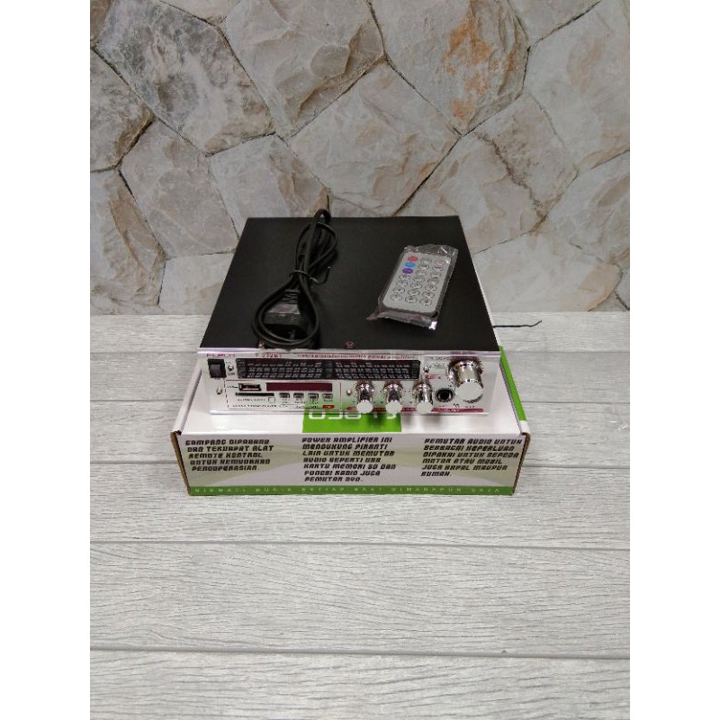 Amplifier Bluetooth Fleco F-232BT/ Amkplifier Karaoke fleco f-232BT