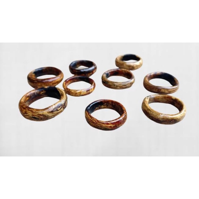 Cincin akar bahar asli Brahma batik