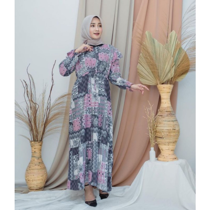 Homey Long Dress/Long Dress/Dress/Gamis